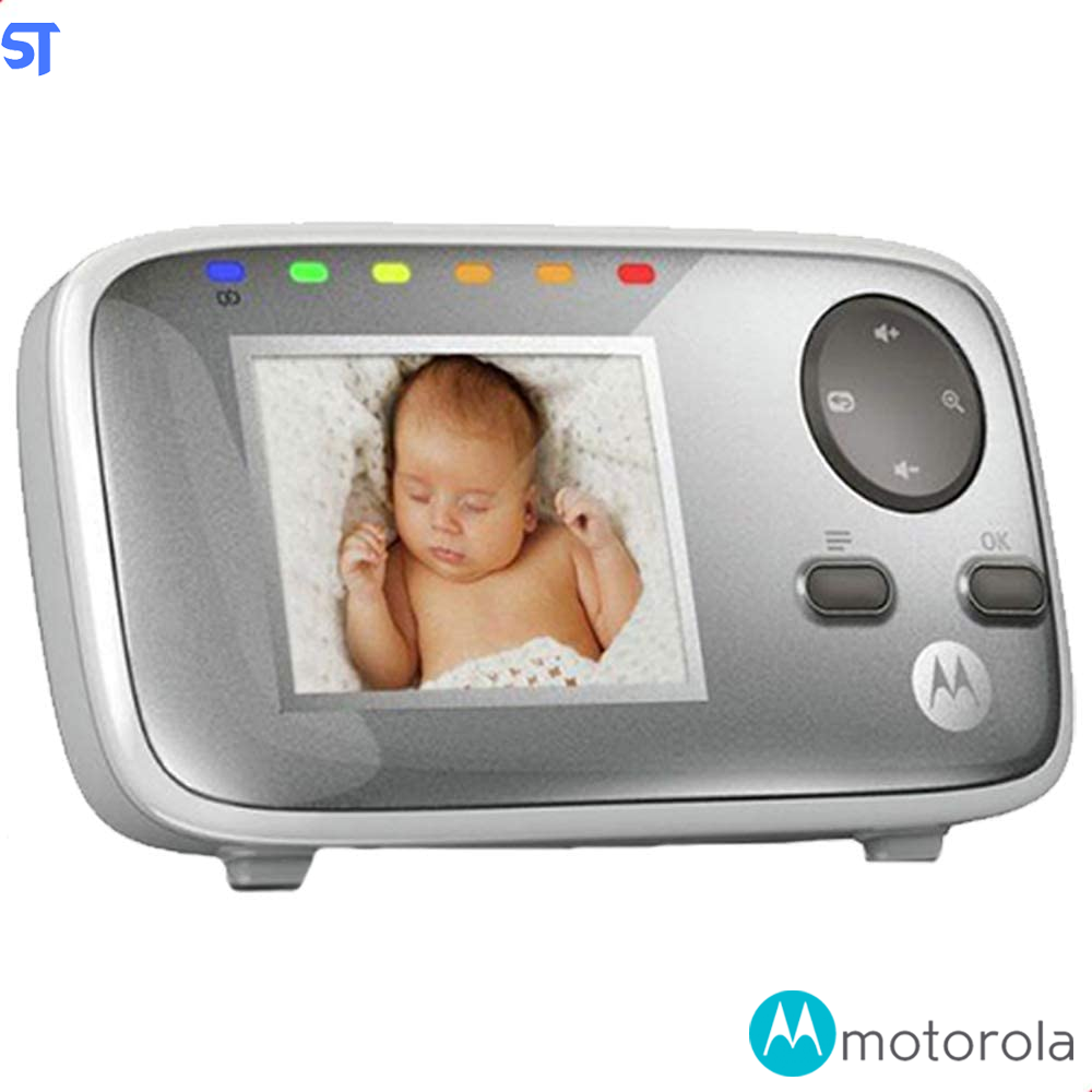 Babá Eletrônica Digital com Câmera  2.4" MBP 482, Branco - Motorola - Bivolt
