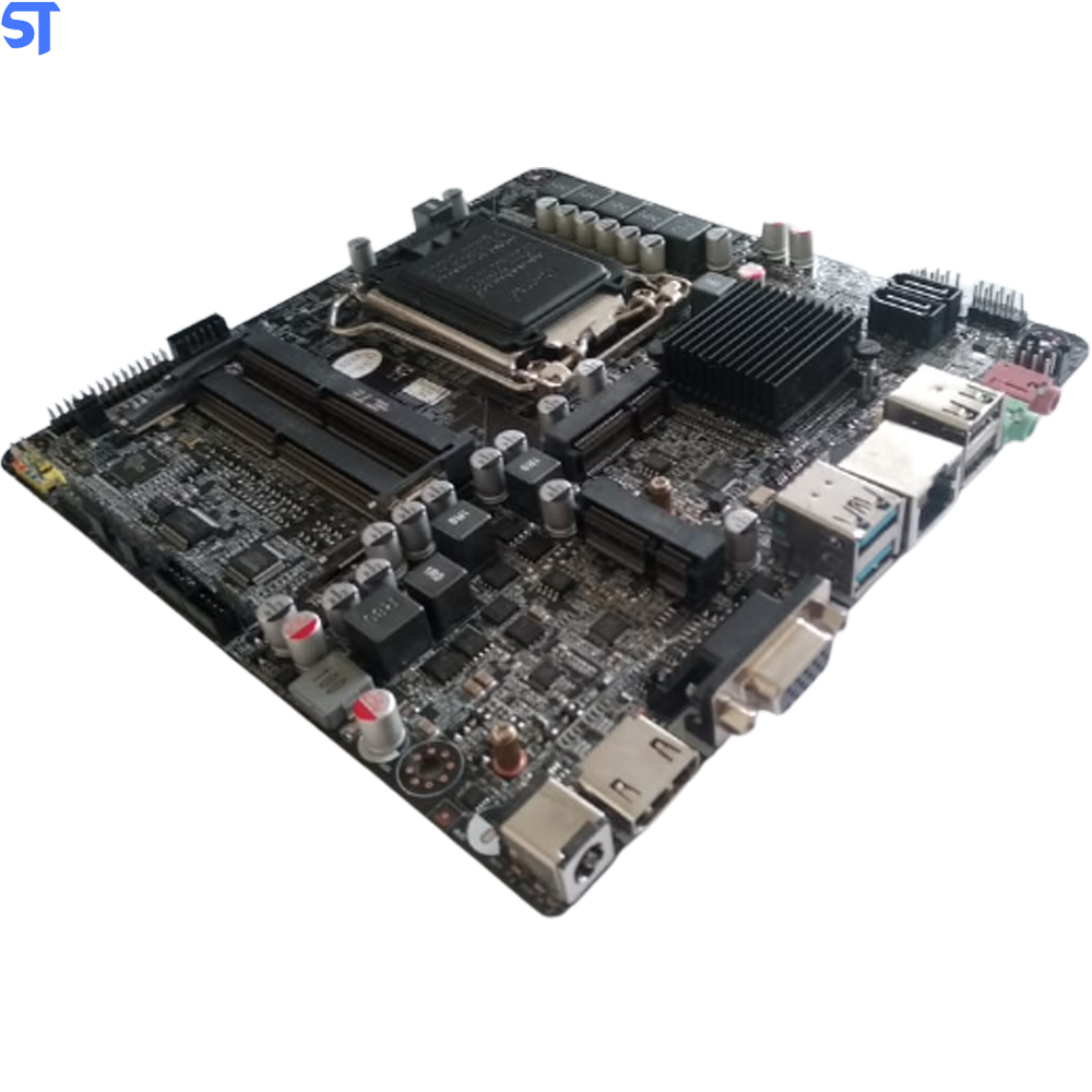 Placa Mãe Mini ITX Soquete LGA 1151 -DDR4 Machinist  H110 Mini ITX-TH170 Para Geração 7