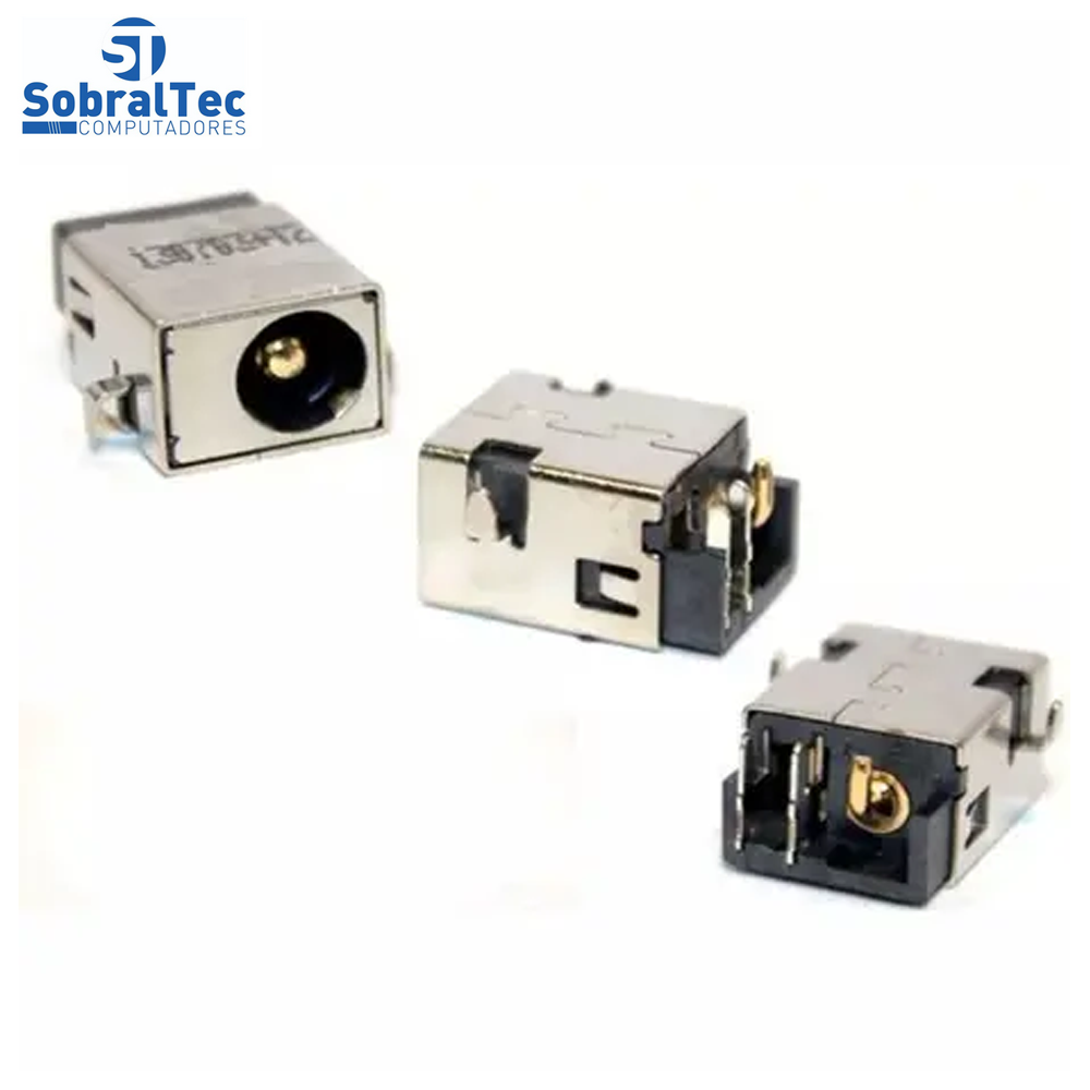 Conector Dc jack - Asus Cce Positivo Philco - Dc 1002