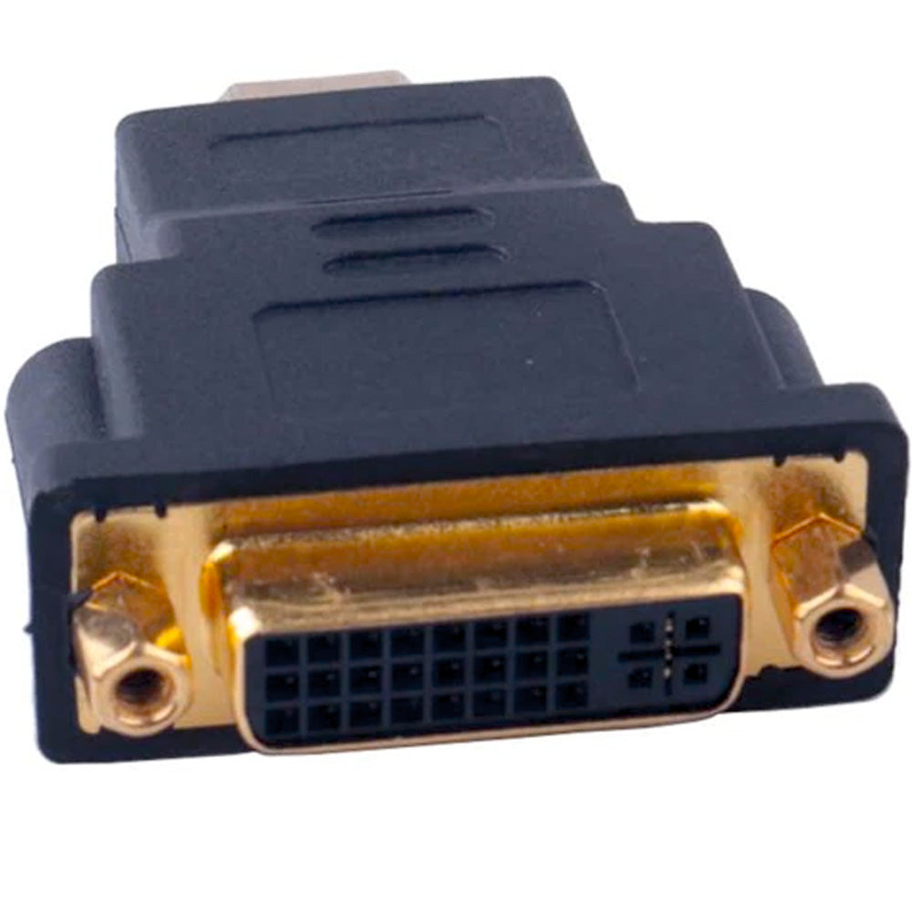 Adaptador Conector Dvi 24+5 Femea x Hdmi Macho - Elistooop