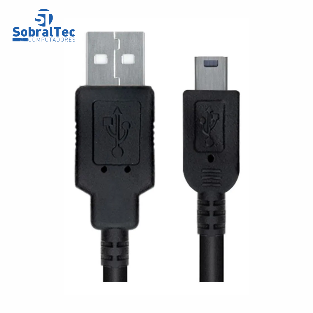 Cabo V3 Macho Para Usb 2.0 Macho 1Mt Dados e Carga