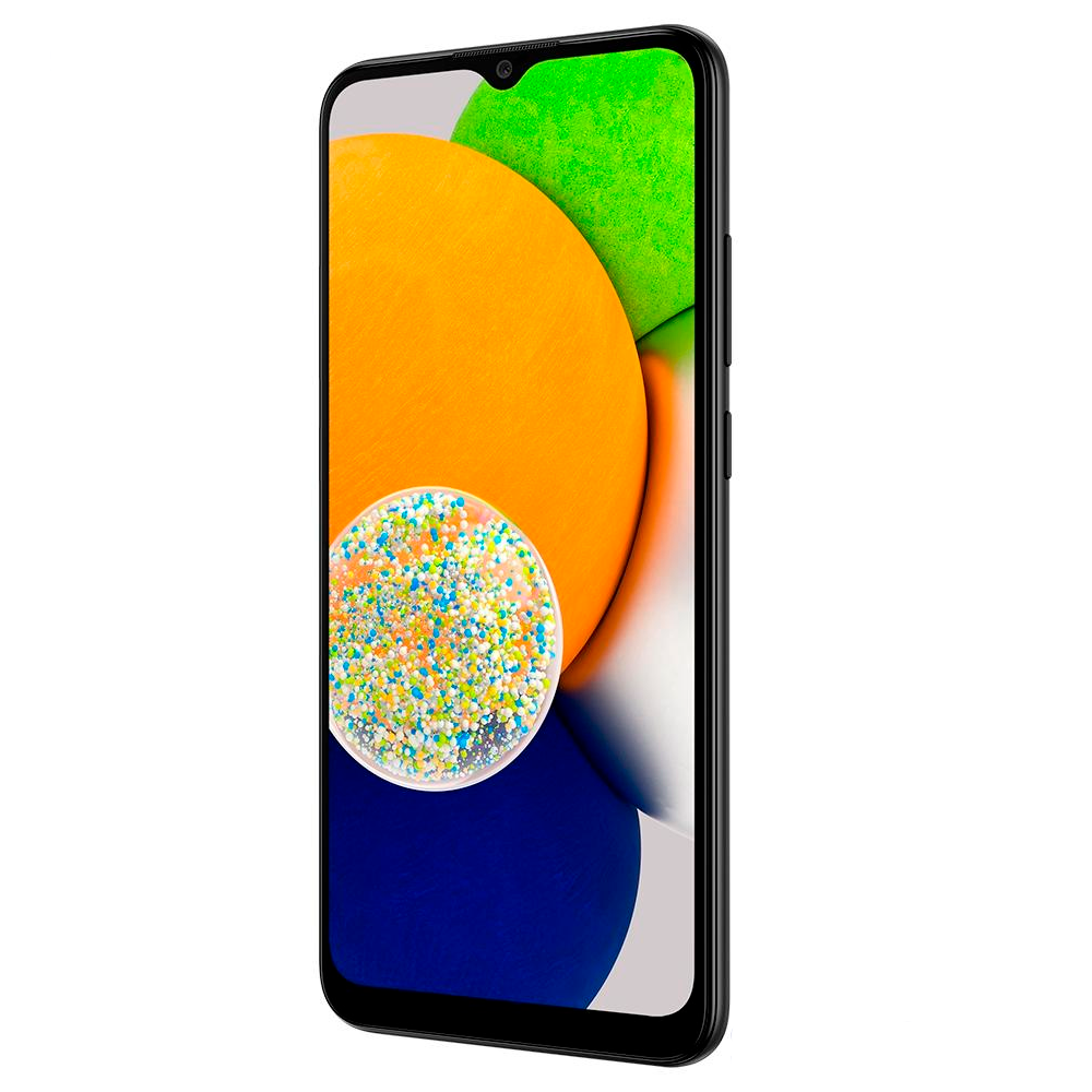Smartphone Samsung Galaxy A03, 64Gb 4GB RAM, Octa Core, Câmera Dupla 48MP, Tela Infinita 6.5, Preto - SM-A035M/DS