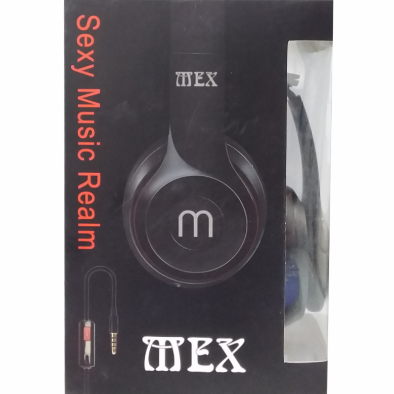 Fone De Ouvido Headphone Mex AM-866F P2 Para Celular E Computador