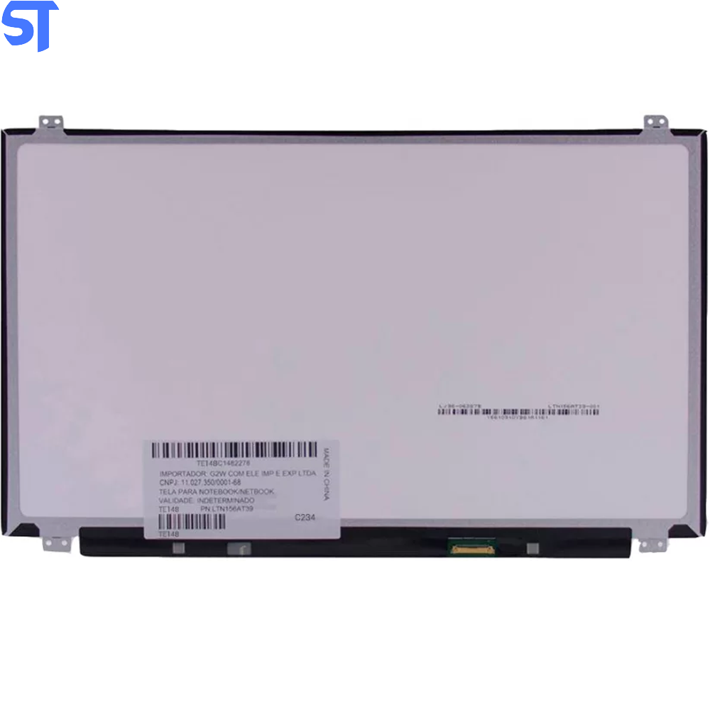 Tela Notebook 15.6" LED Slim 30 Pinos Pn NT156WHM-N44 V8.0 - B156xtn06.1 Borda Infinita