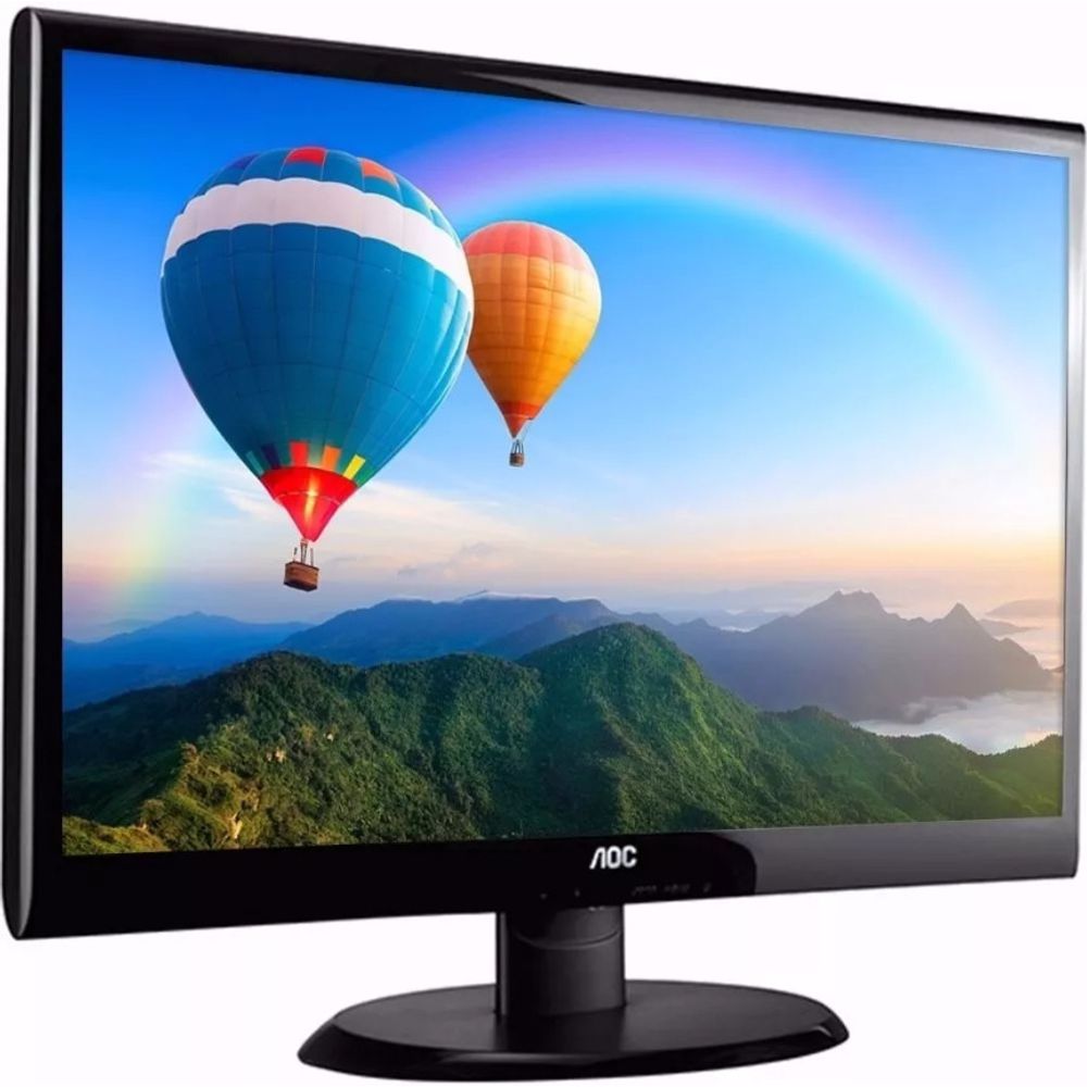 Monitor Led 18,5" Widescreen Preto Aoc E970SWNL