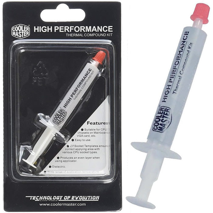 Pasta Termica 4 Gramas Cooler Master Alta Performance HTK-002