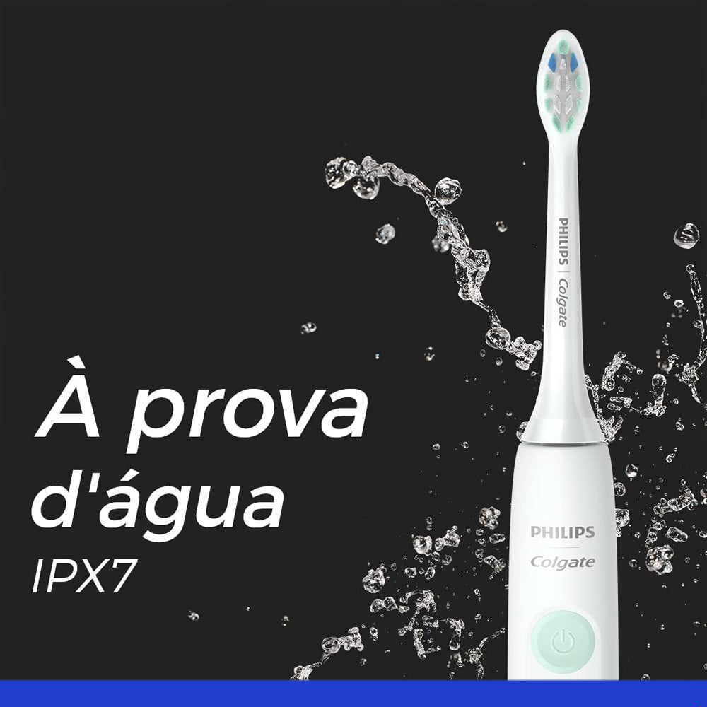 Escova de dente Elétrica Philips Colgate SonicPro 10 recarregável bivolt
