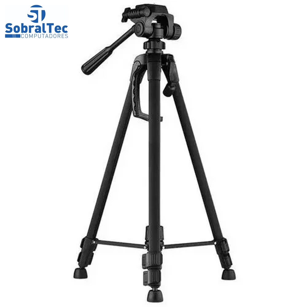 Tripé Para Câmera e Ring Light - KP-SP002