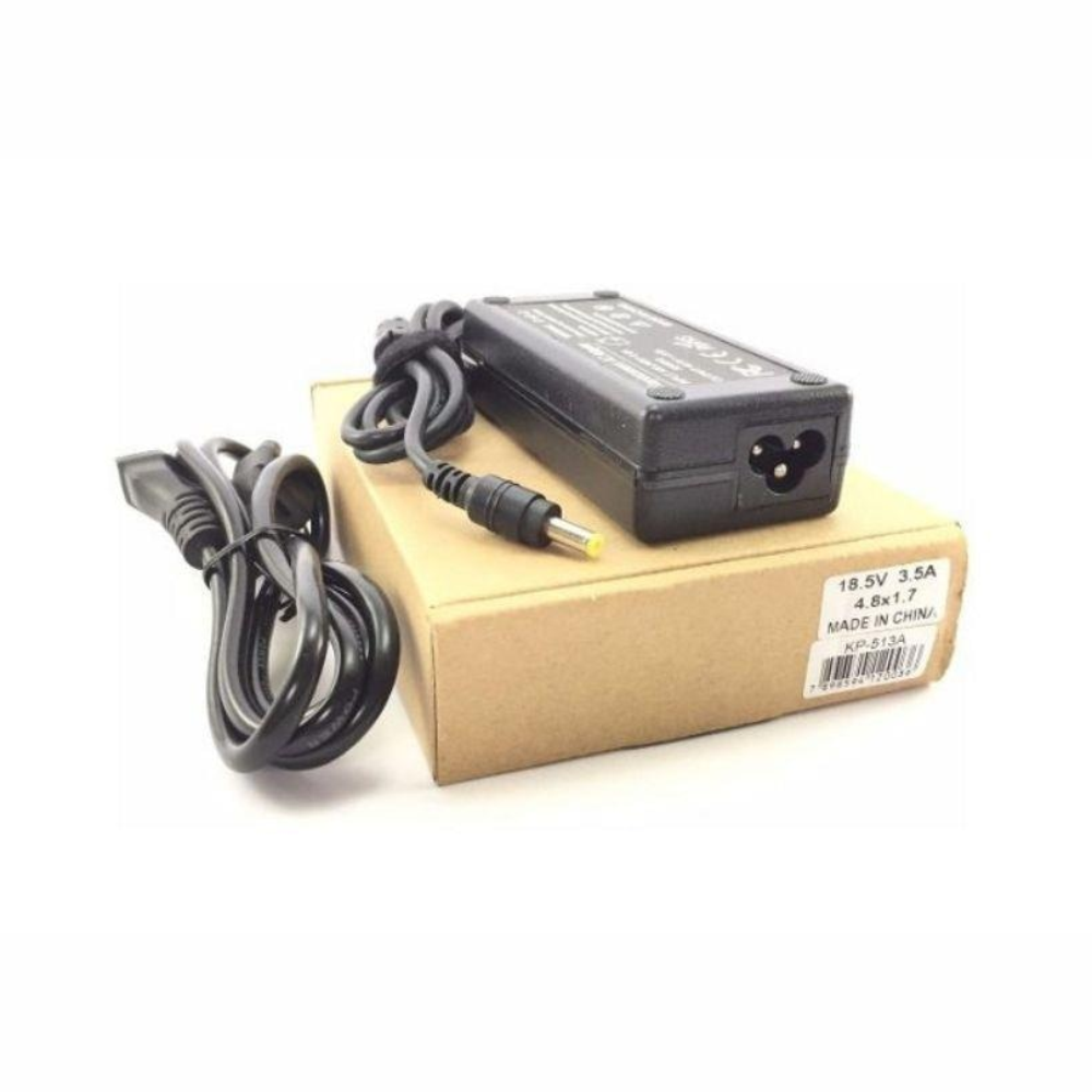 Fonte para Notebook HP 18.5V-3.5A Potência 65 Watts Pino 4.8x1.7mm Knup KP-513A