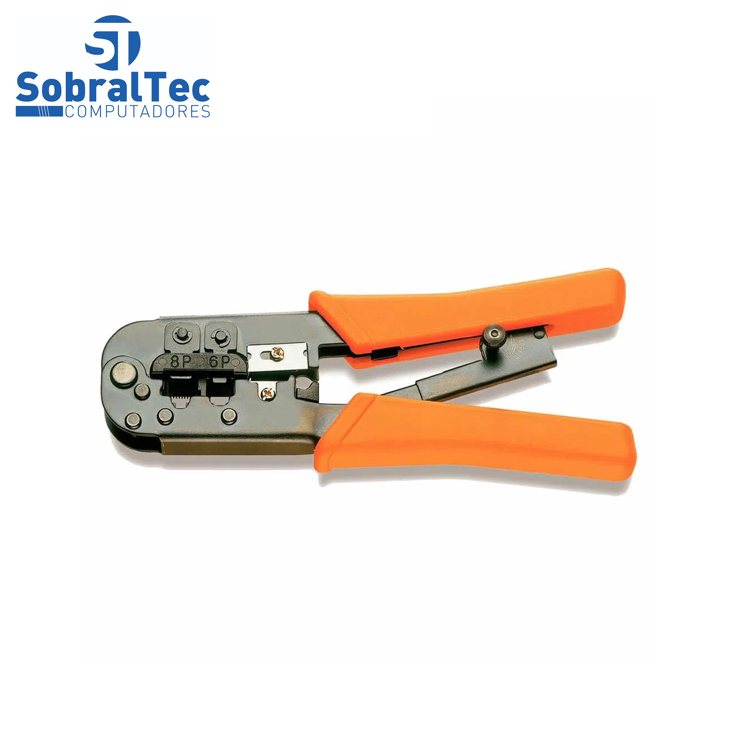 Alicate Crimpagem Rj45/Rj11 Com Catraca