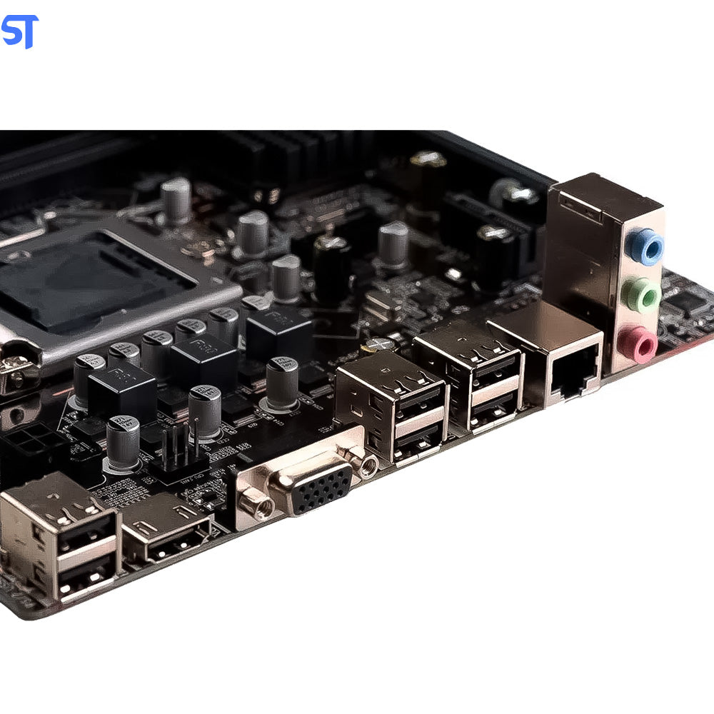 Placa Mãe Soquete 1155 H61 DDR3 Com Pci Express e HDMI GT-H61 Goldentec