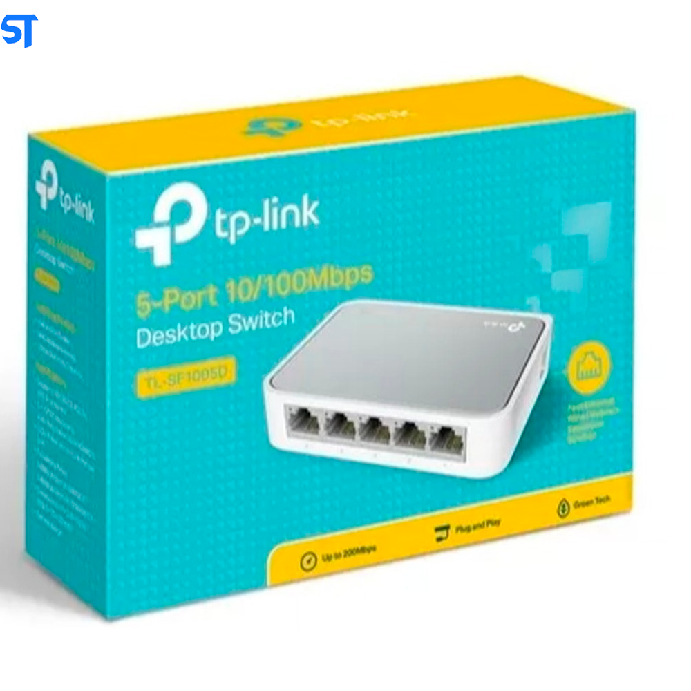 Switch 5 Portas Tp-Link TL-SF1005D 10/100 Mbps