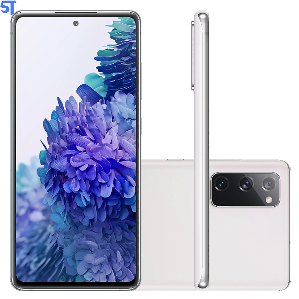 Smartphone Samsung Galaxy S20 Fe 256GB 4G Wi-Fi Tela 6.5'' Dual Chip 8GB RAM Câmera Tripla + Selfie 32MP - Cloud White