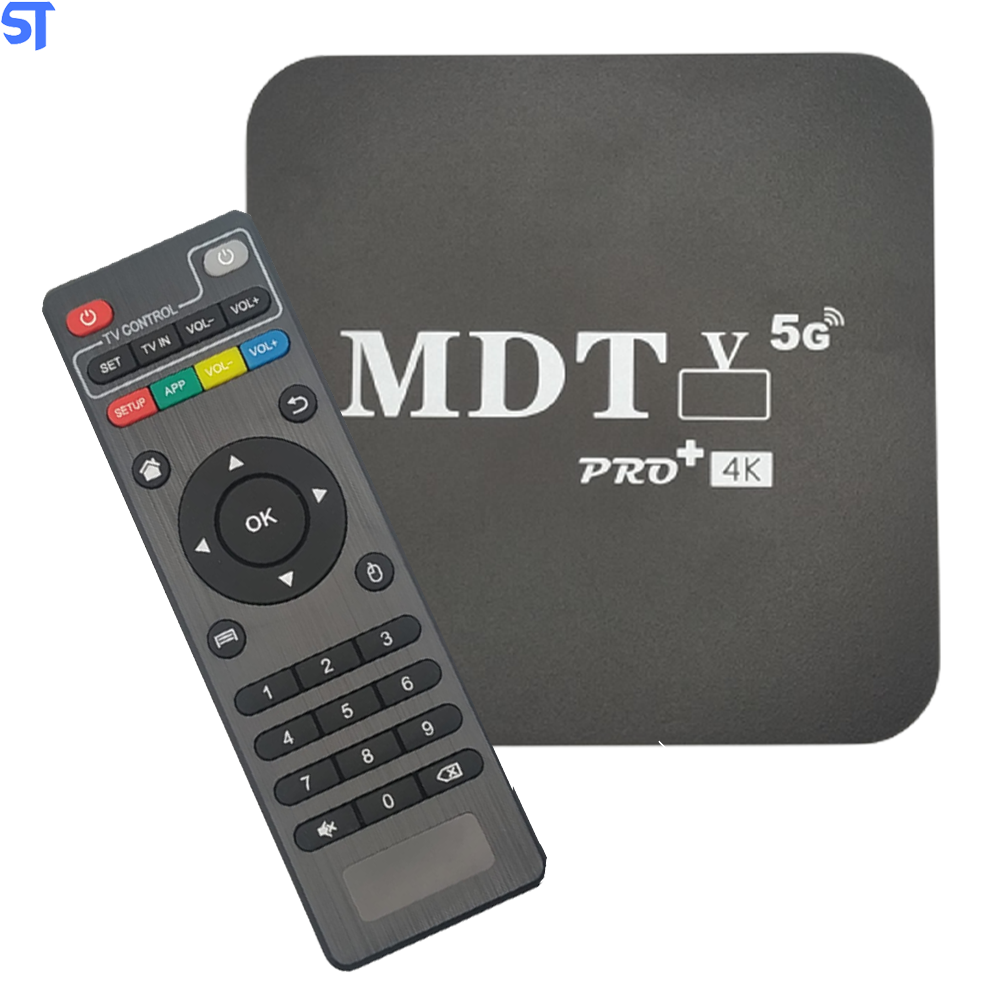TV Box MDTV V 5G 4K 64GB / 8GB RAM / Android 10.1 - Preto