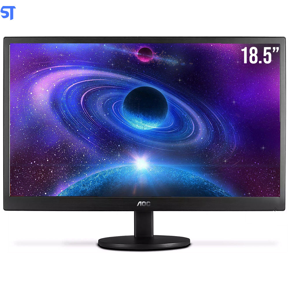 Computador Core i3-3240 HD SSD 128GB Memória Ram 4GB Wovibo Gabinete C3Tec Com Monitor 18,5 Teclado e Mouse