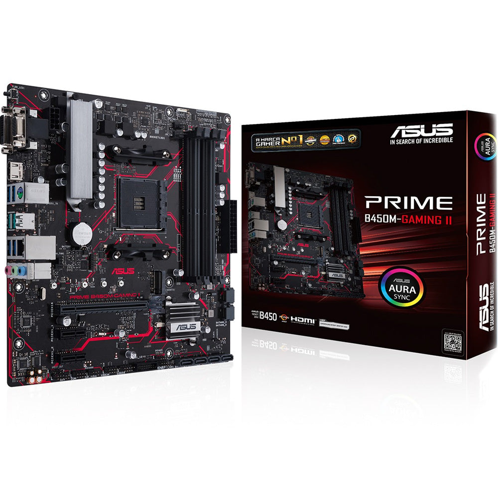 Placa-Mãe Asus Prime B450M Gaming/BR, AMD AM4, mATX, DDR4