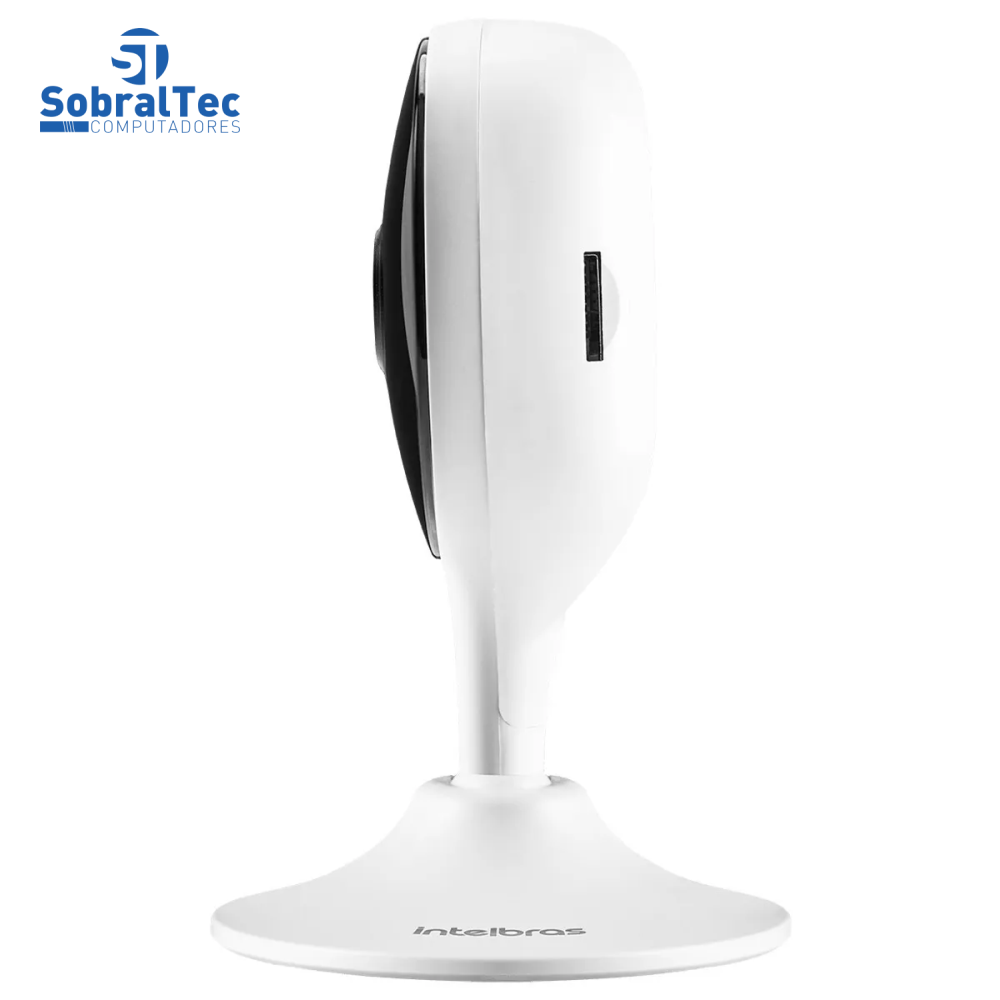 Câmera Interna com Inteligência Artificial iM3 Intelbras Wi-Fi Full HD 1080P 2,8mm 2MP Branca