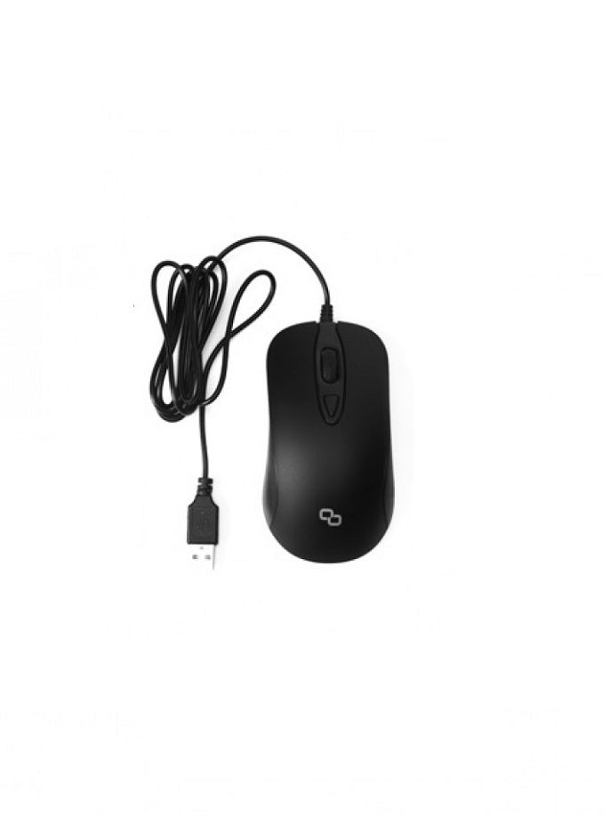 Kit Teclado e Mouse Usb Com Fio Goldentec GT Black