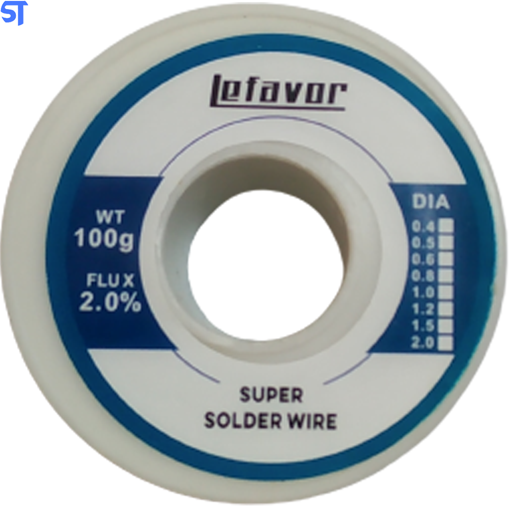 Fio De Estanho Lefavor Super Solder Wire 100g