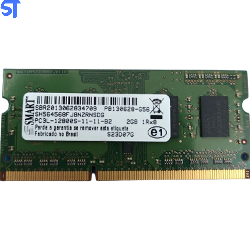Memoria Ram Do Notebook 2GB DDR3 PC3L-12800S-11-11-C1