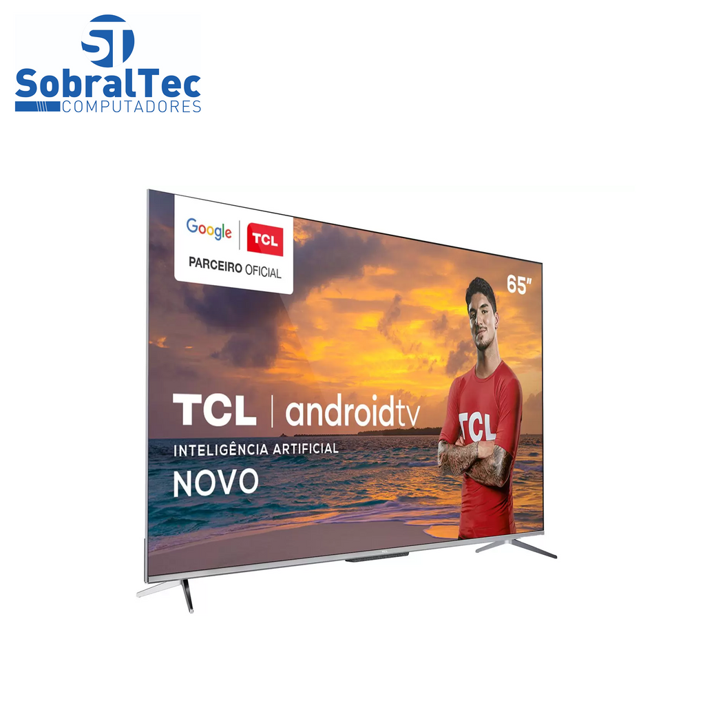 Smart TV 4K UHD LED 65” TCL 65P715 Android Wi-Fi - Bluetooth 3 HDMI 2 USB