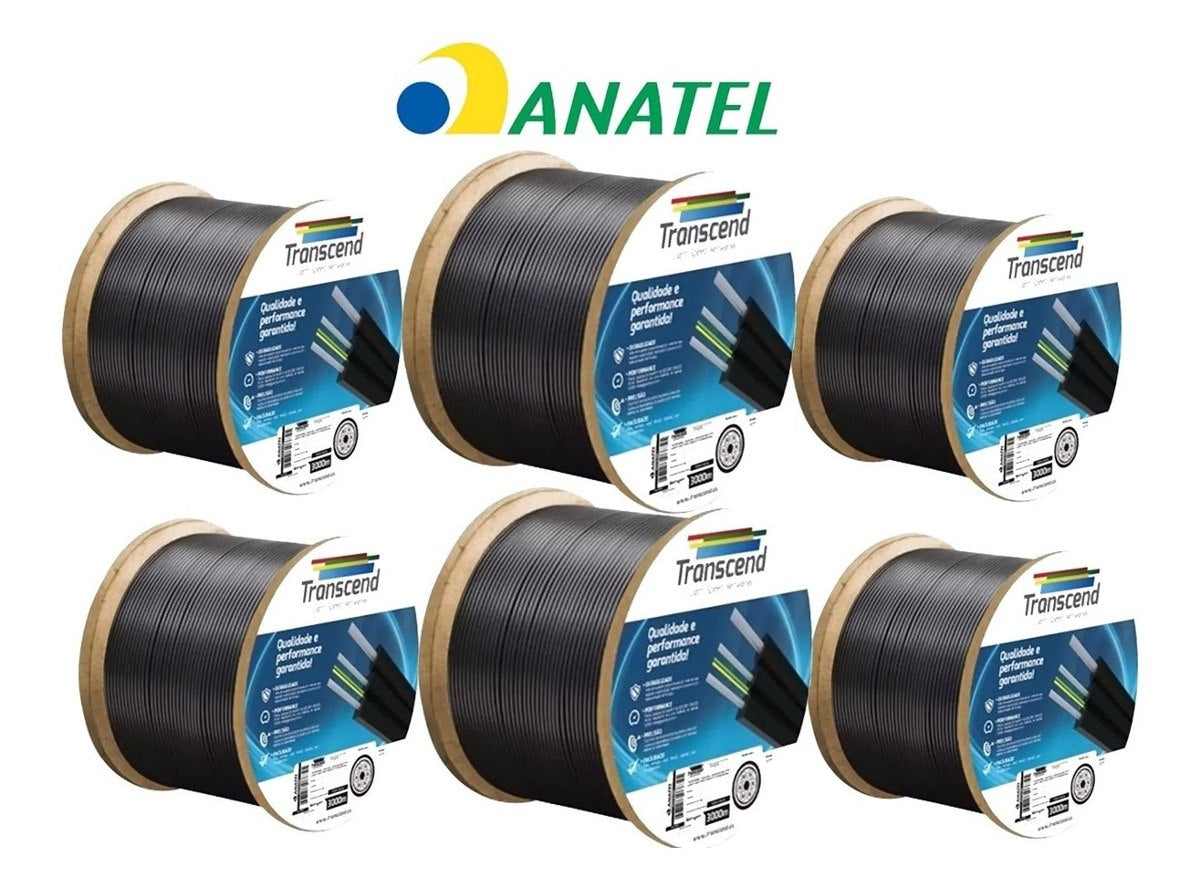 Cabo Óptico Transcend Speed Star Mini Flat Drop 1 F 1000m