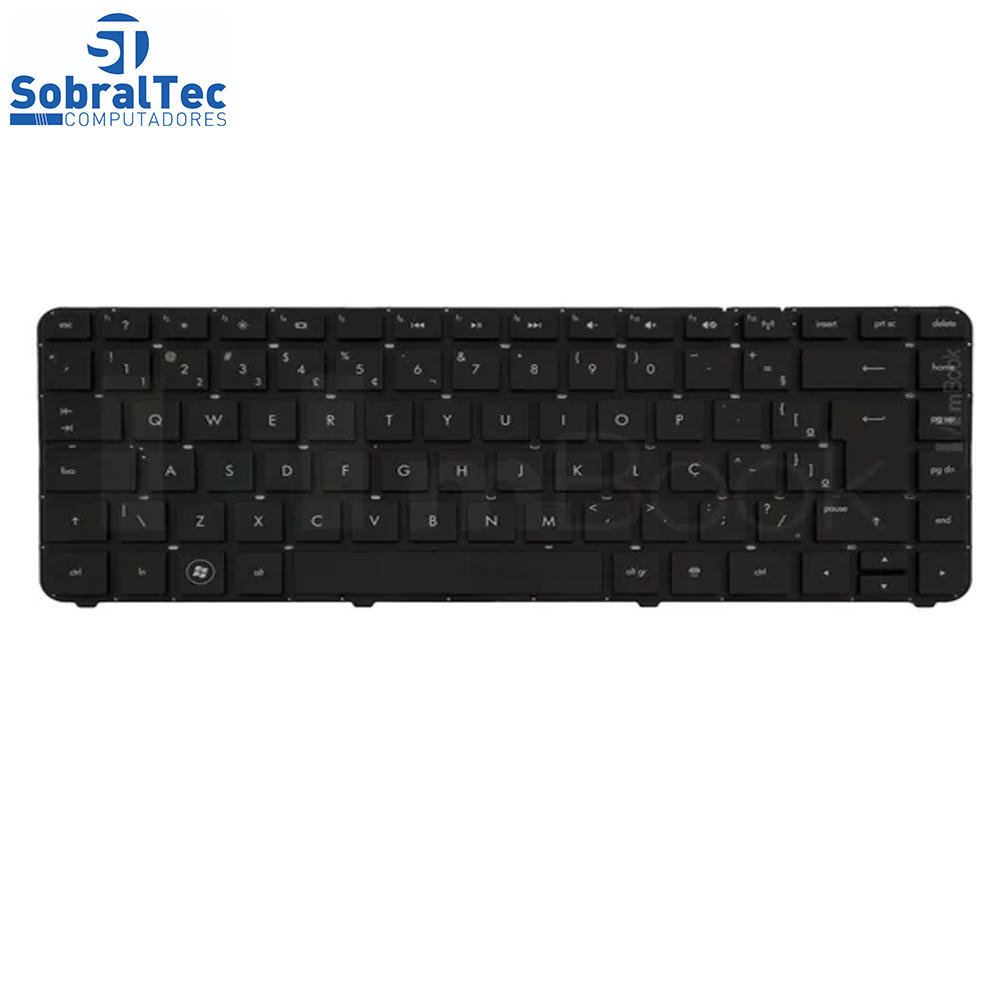 Teclado Notebook Compativel Com Hp Pavilion Dv4-3000 Dv4-4000 - Preto- Frame - Br