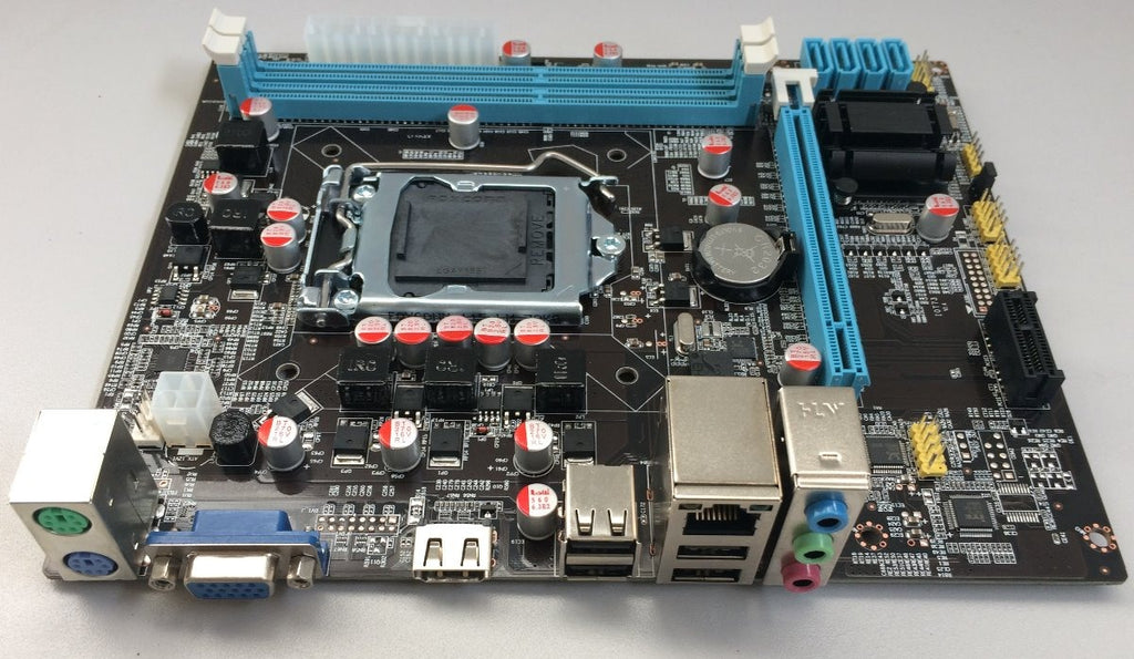 Placa Mãe Lga 1155 Ddr3 TG-H61-S -Hdmi Porta Ps2 2°/3° Ger. Foxconn