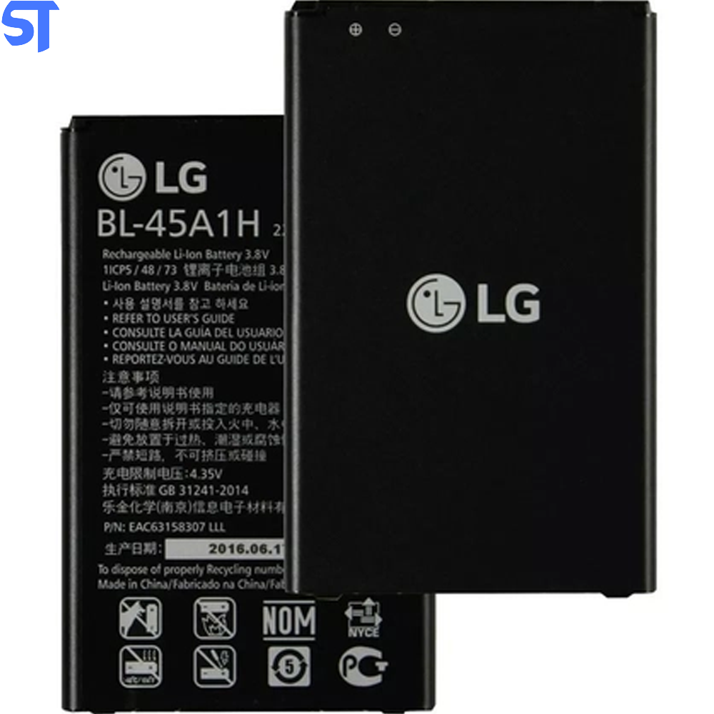 Bateria Bl-45a1h LG K10 K410 LG K10 K430ds Original Com Selo Da Anatel