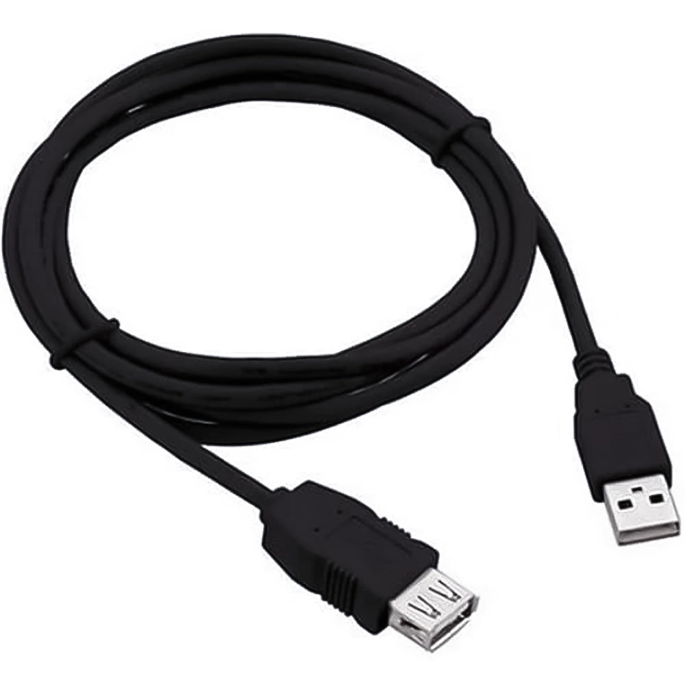 Cabo Extensor USB 2.0 Macho/Femea 1.5M Kapbom Preto - KAP-UN-1.5M