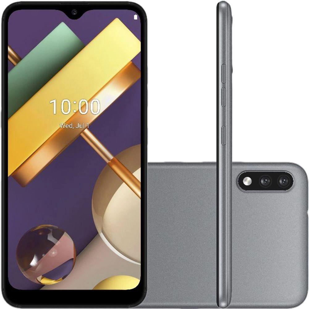 Smartphone LG K22+ 64GB Dual Chip LM-K200BAW 13MP+2MP - Titânio