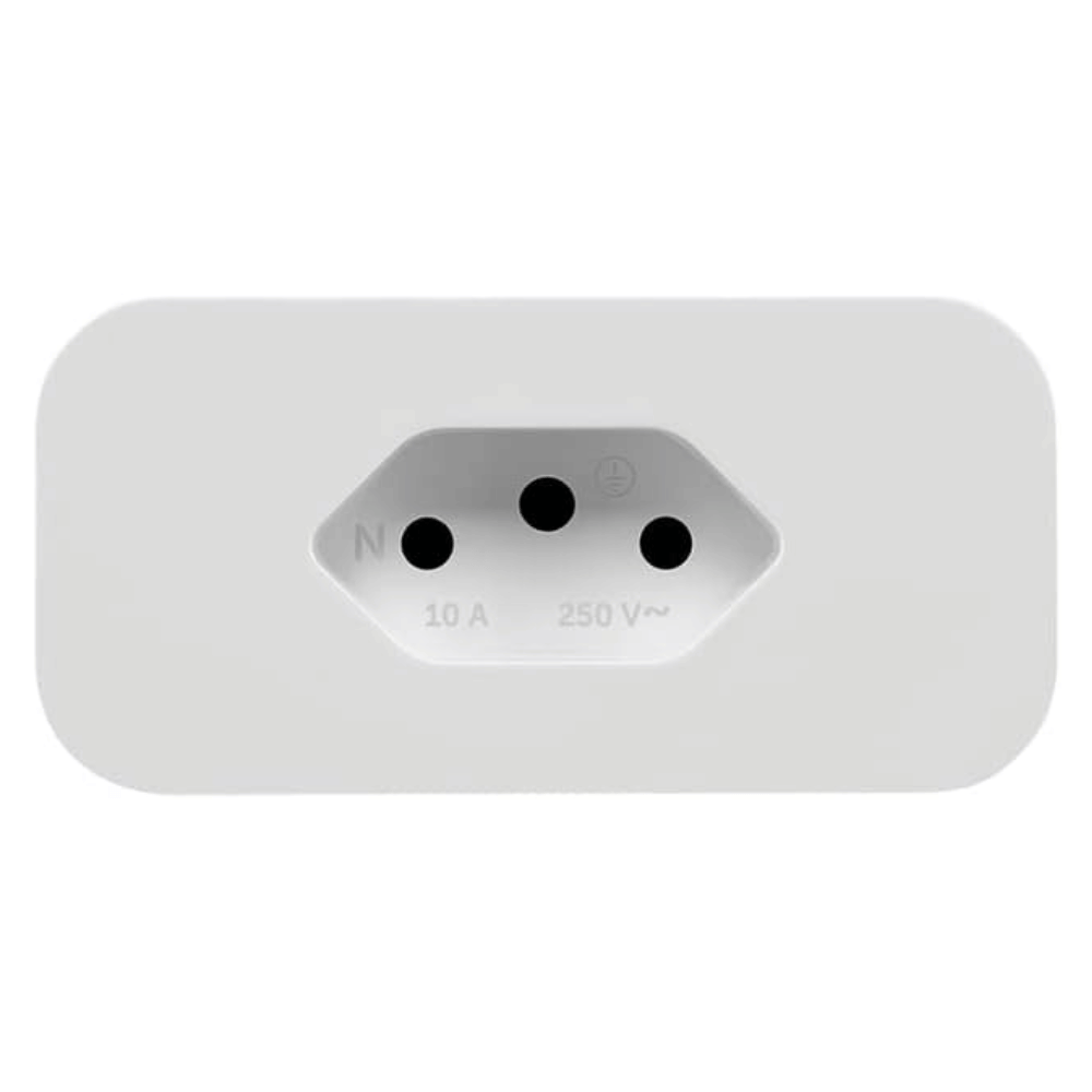 Tomada Smart Wi-Fi Izy Compatível Com Alexa EWS 301 Branco Intelbras