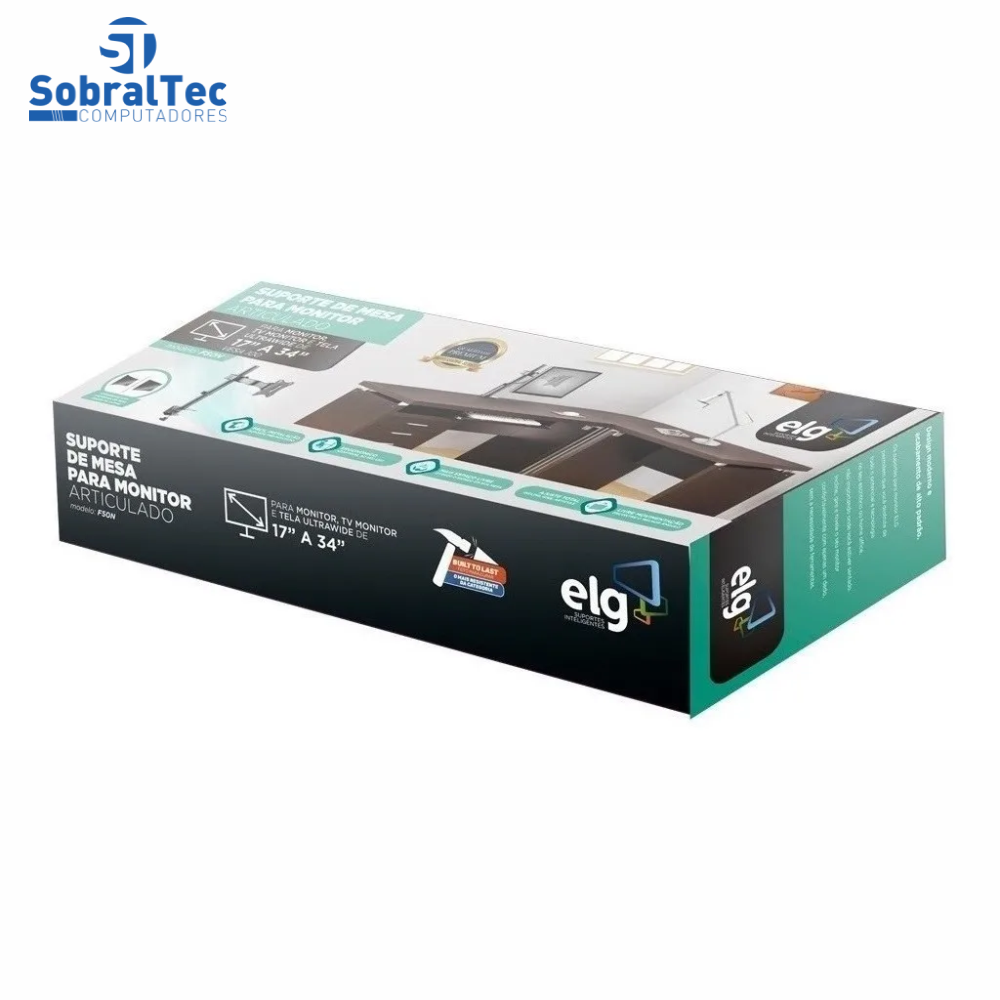 Suporte Articulado ELG Para Monitor De 17