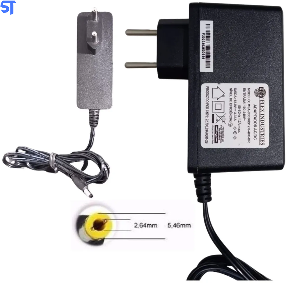 Fonte de Alimentação 12V 3,33A Flex Industries