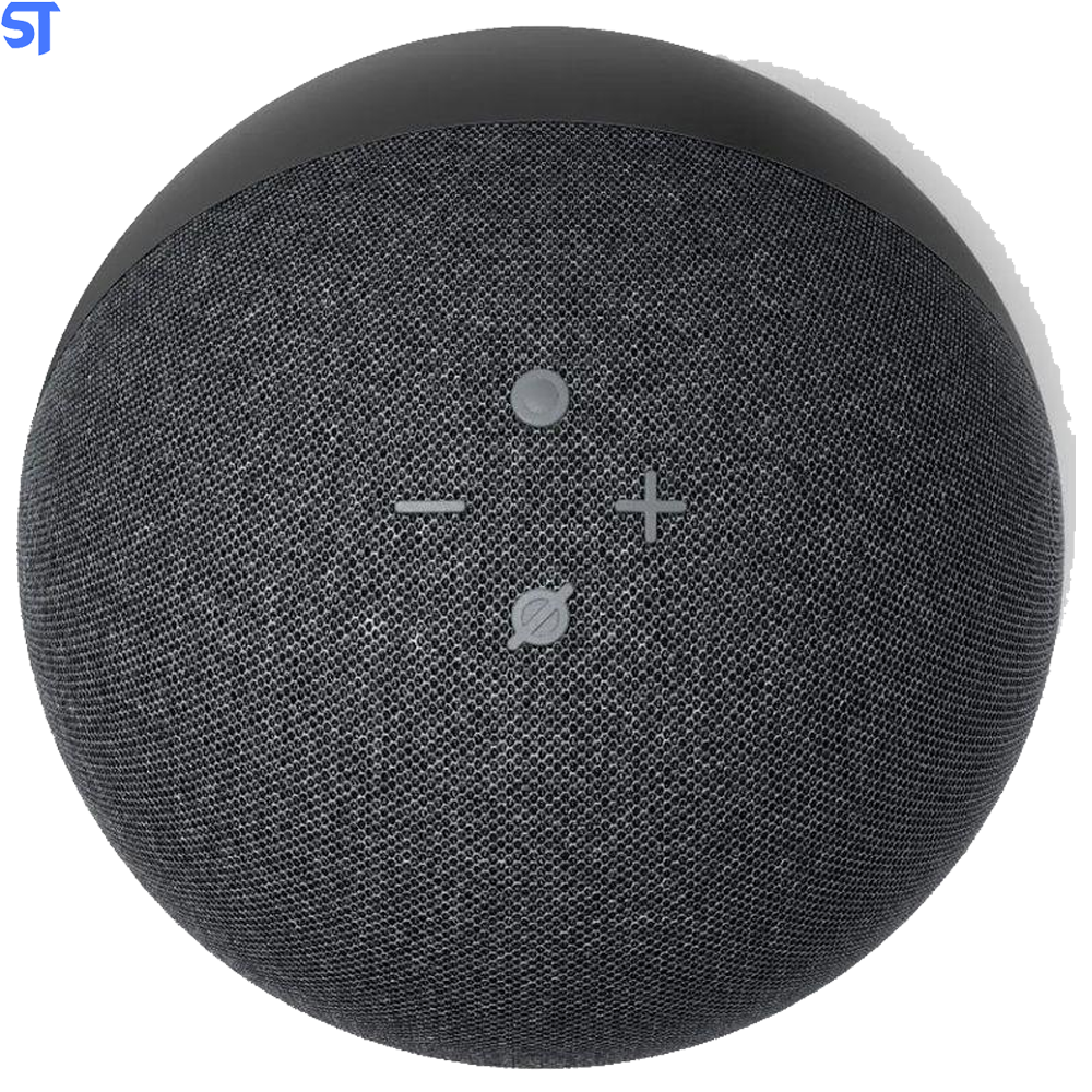 Echo Dot 4ª Geração Smart Speaker com Alexa Inteligência Artificial - Cor Preta