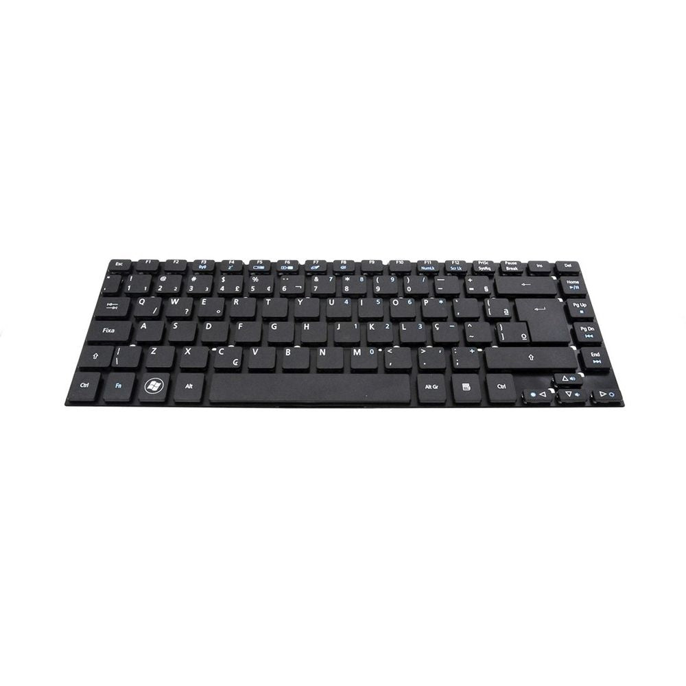 Teclado Notebook Compativel Com Acer Aspire 4830 4830T - Black - Br - No Frame