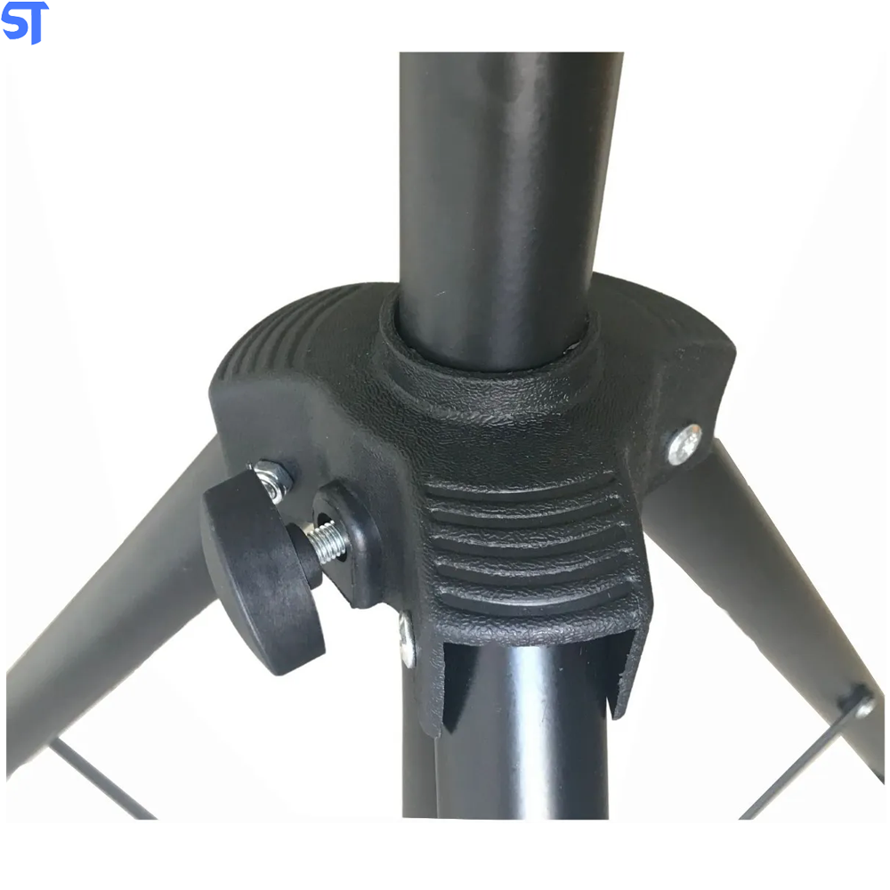 Tripé Para Caixa de Som Ativa Ksr Pro Pedestal suporte com 5 Regulagem SPS-502B (B)