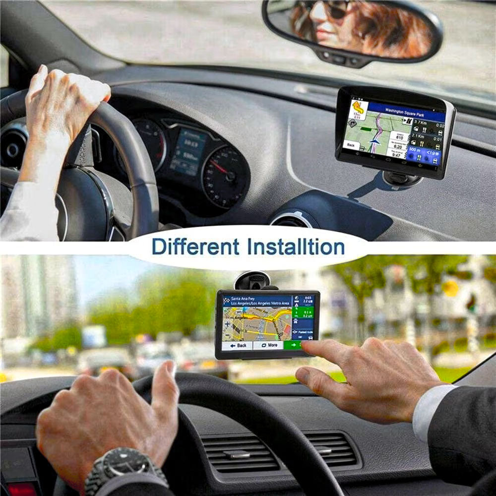 Gps Automotivo - Display 7.2 8GB de Memória