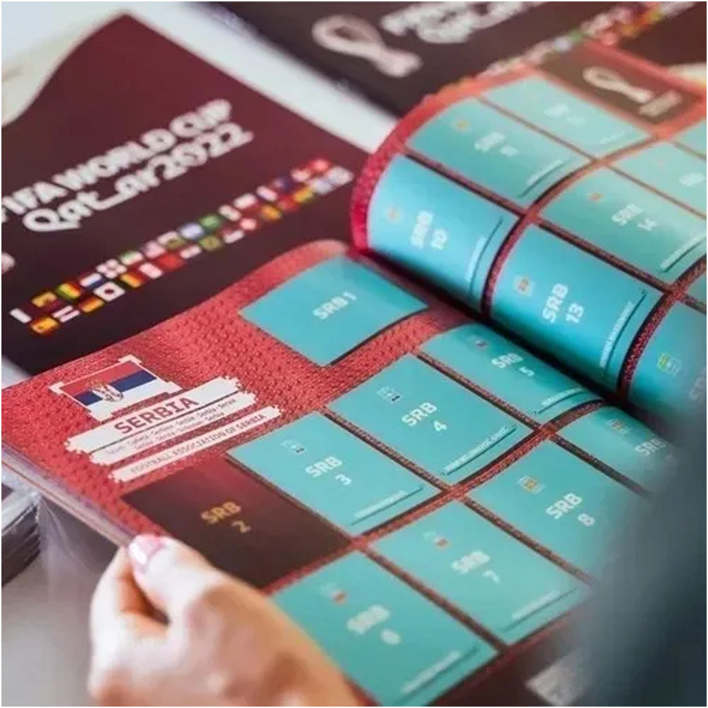 Álbum Capa Brochura Copa Do Mundo Qatar 2022 Panini