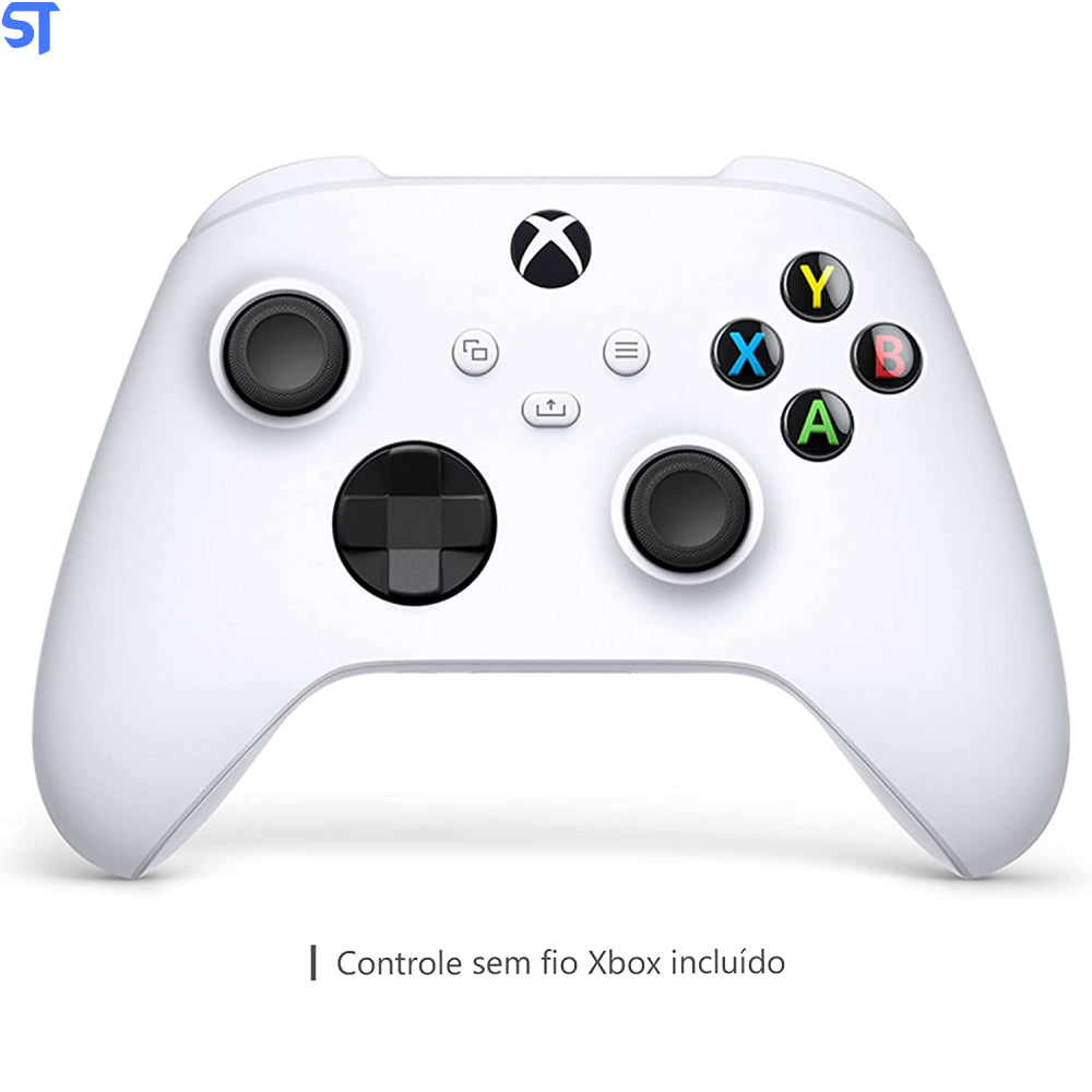 Console Xbox Series S + Fortnite + Rocket League + Fallguys, 512GB, White, Com 1 Controle, RRS-00076