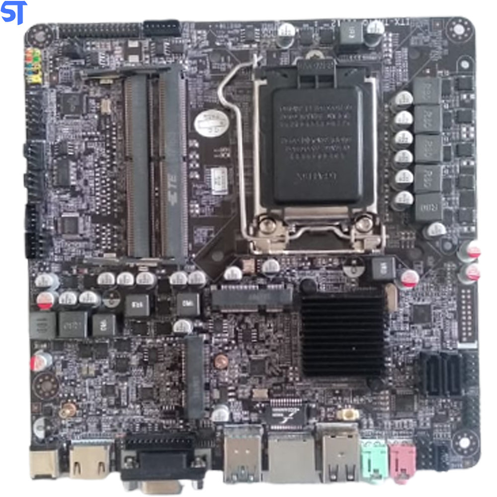 Placa Mãe Mini ITX Soquete LGA 1151 -DDR4 Machinist  H110 Mini ITX-TH170 Para Geração 7