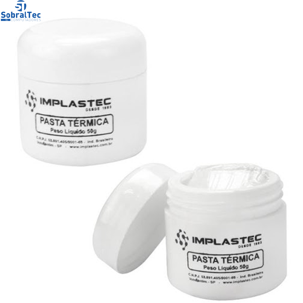 Pasta Térmica Implastec Para Processador 50G IMPLASTEC
