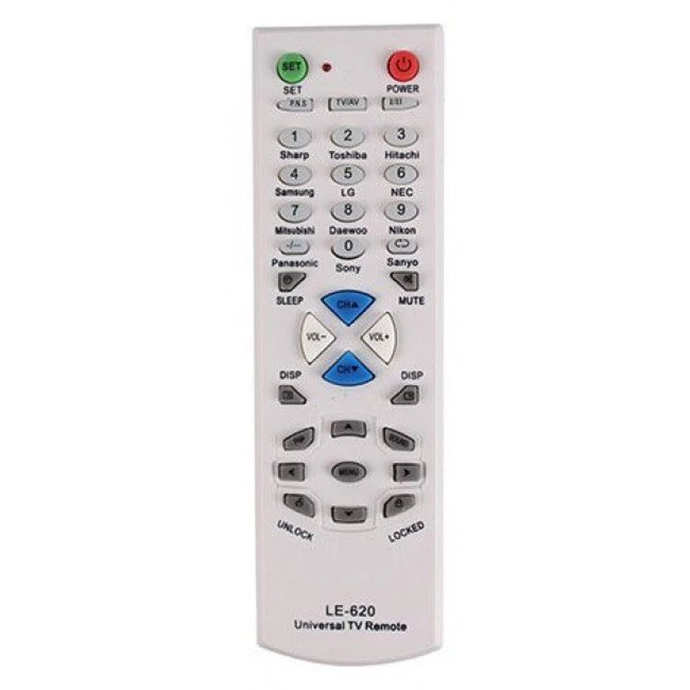 Controle Remoto Para Tv Universal Le-620 Lelong