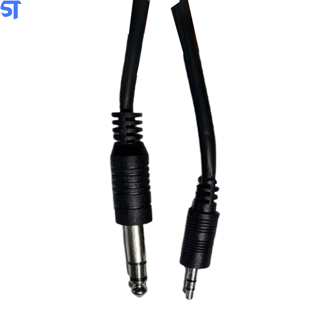 Cabo de Áudio P2 x P10  1.5m IT-Blue