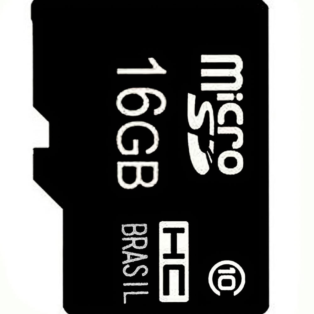 Cartão Micro SD 16GB + Adaptador Classe 10 Goldentec