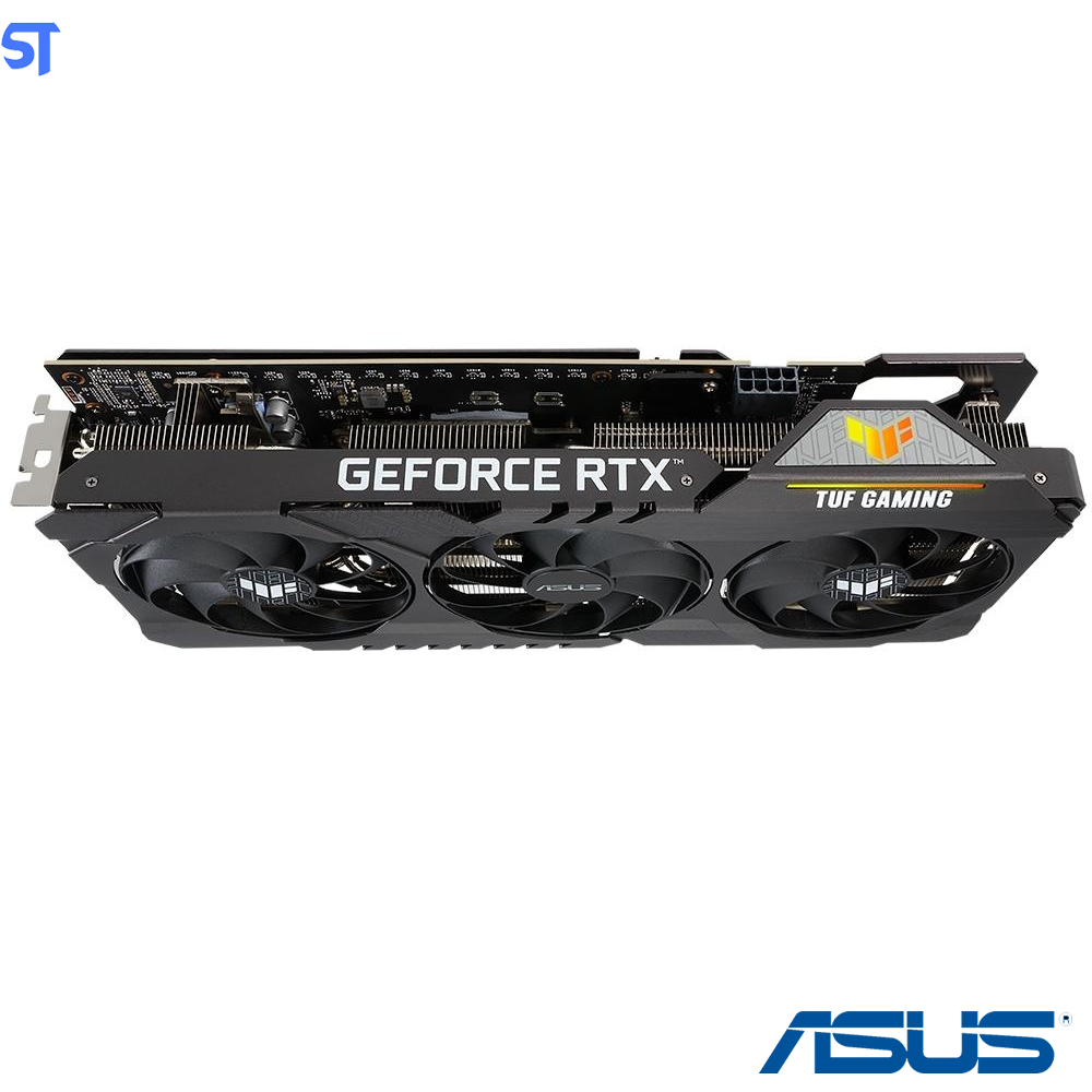 Placa de Vídeo ASUS TUF RTX 3060 O12G V2 Gaming LHR, 15 Gbps, 12GB GDDR6, RGB, Ray Tracing, DLSS - 90YV0GC0-M0NA10