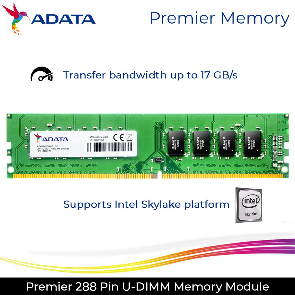 Memoria Ram Desktop Ddr4 16GB 2666MHZ Adata AD4U2666716G19-SGN