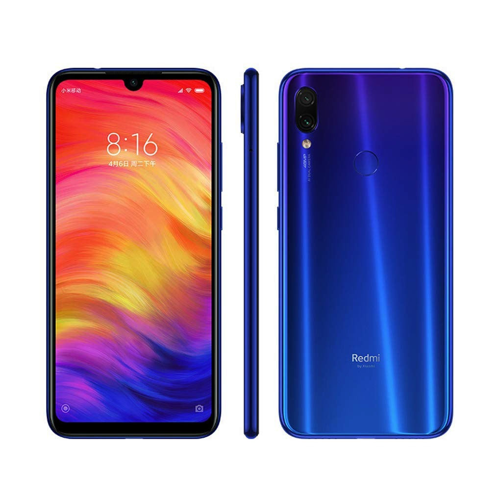 Celular Xiaomi Redmi Note 7 64gb -Dual Sim -4g Tela 6.3" Câmeras 48mp - Azul