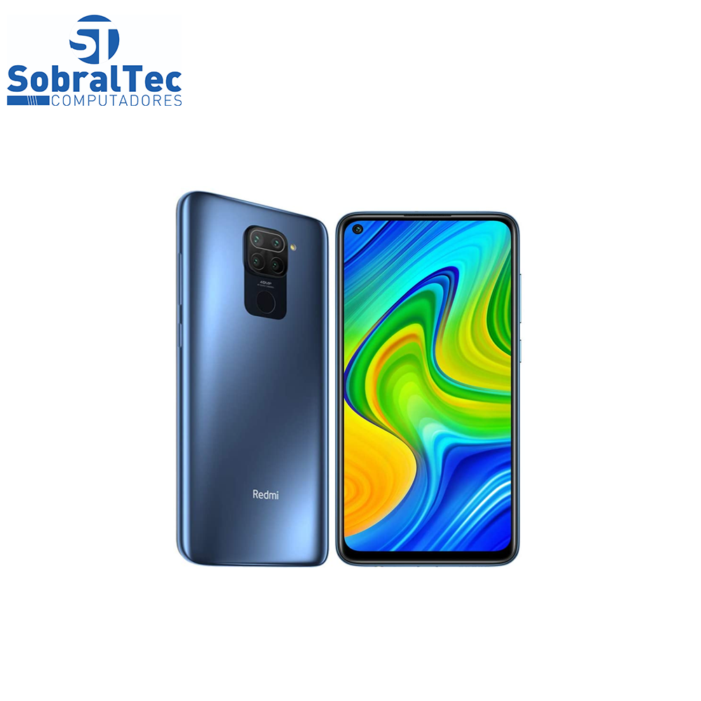 Smartphone Xiaomi Redmi Note 9 128GB 4GB RAM - Versão Global - Azul Escuro