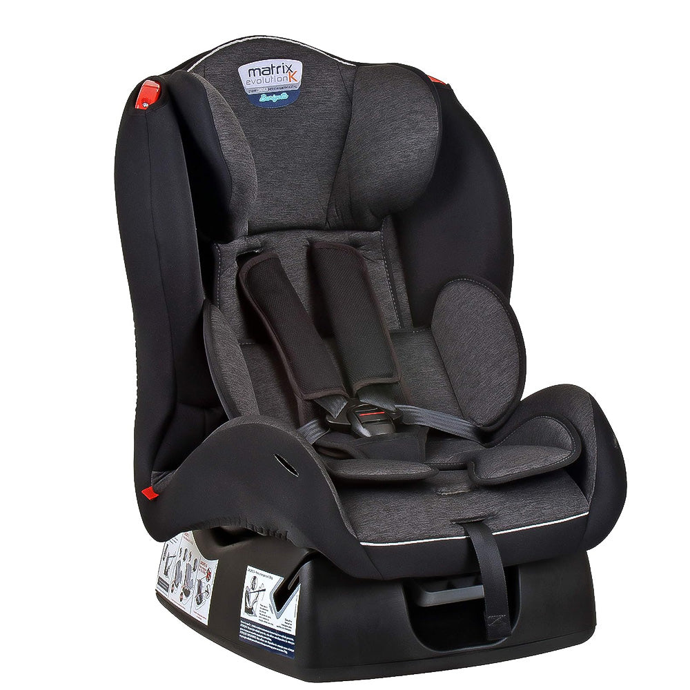 Cadeira infantil Para Carro Burigotto Matrix Evolution Mesclado Preto